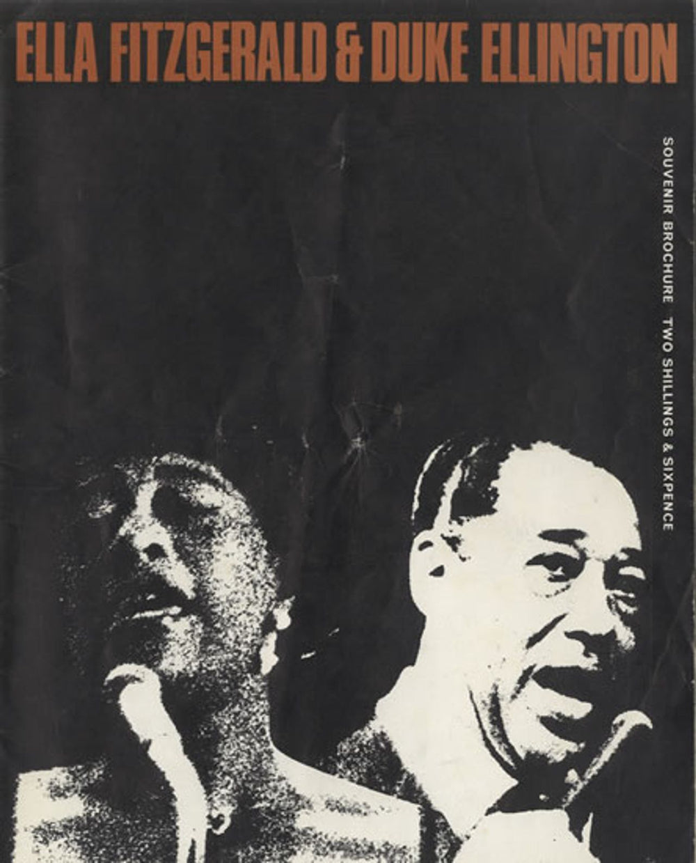 Ella Fitzgerald & Duke Ellington Souvenir Brochure UK tour programme TOUR PROGRAMME