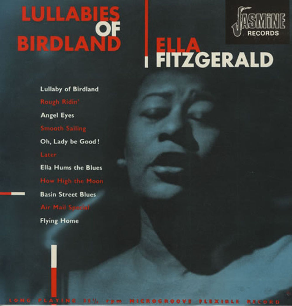 Ella Fitzgerald Lullabies Of Birdland UK vinyl LP album (LP record) JASM1027