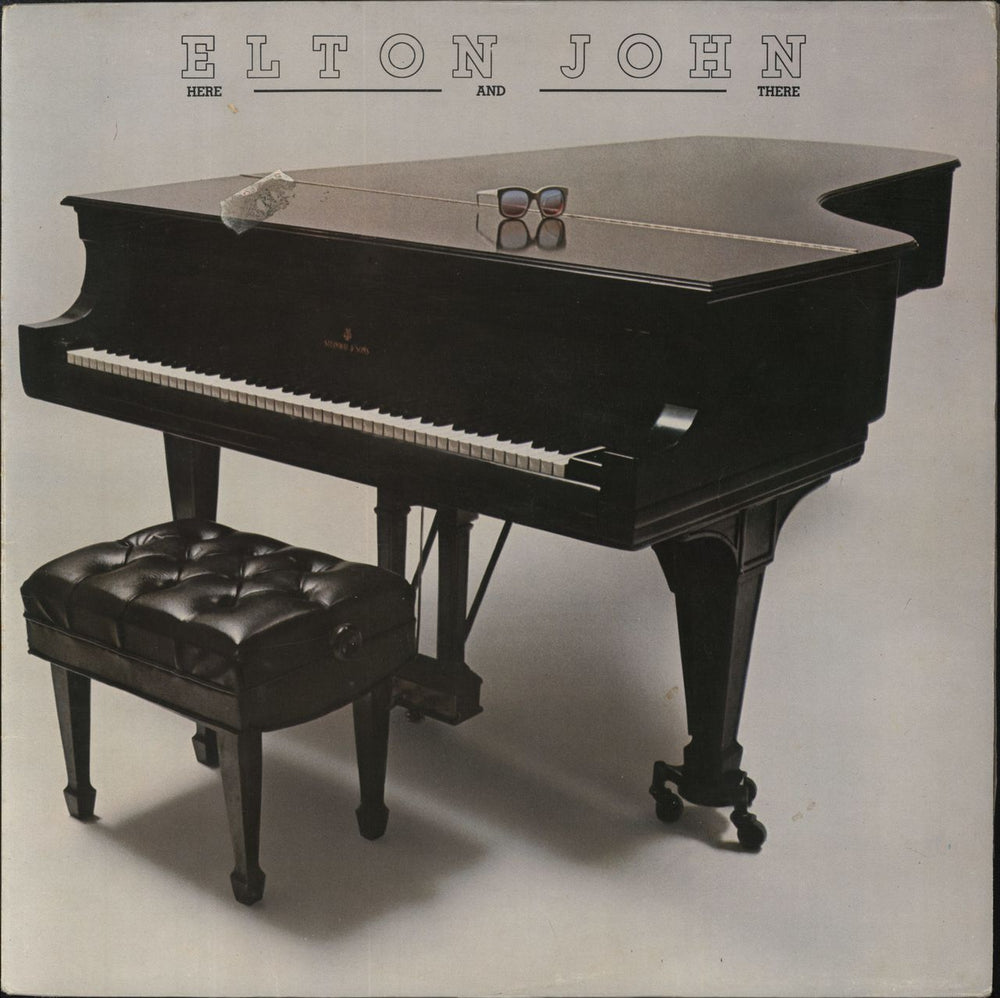 Elton John Here And There UK vinyl LP album (LP record) 2447473