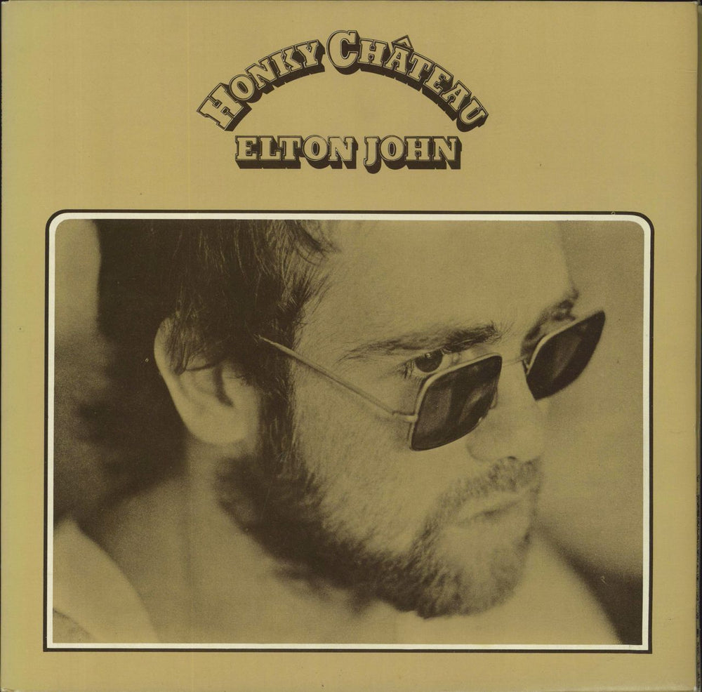 Elton John Honky Chateau - 2nd UK vinyl LP album (LP record) DJLPH423