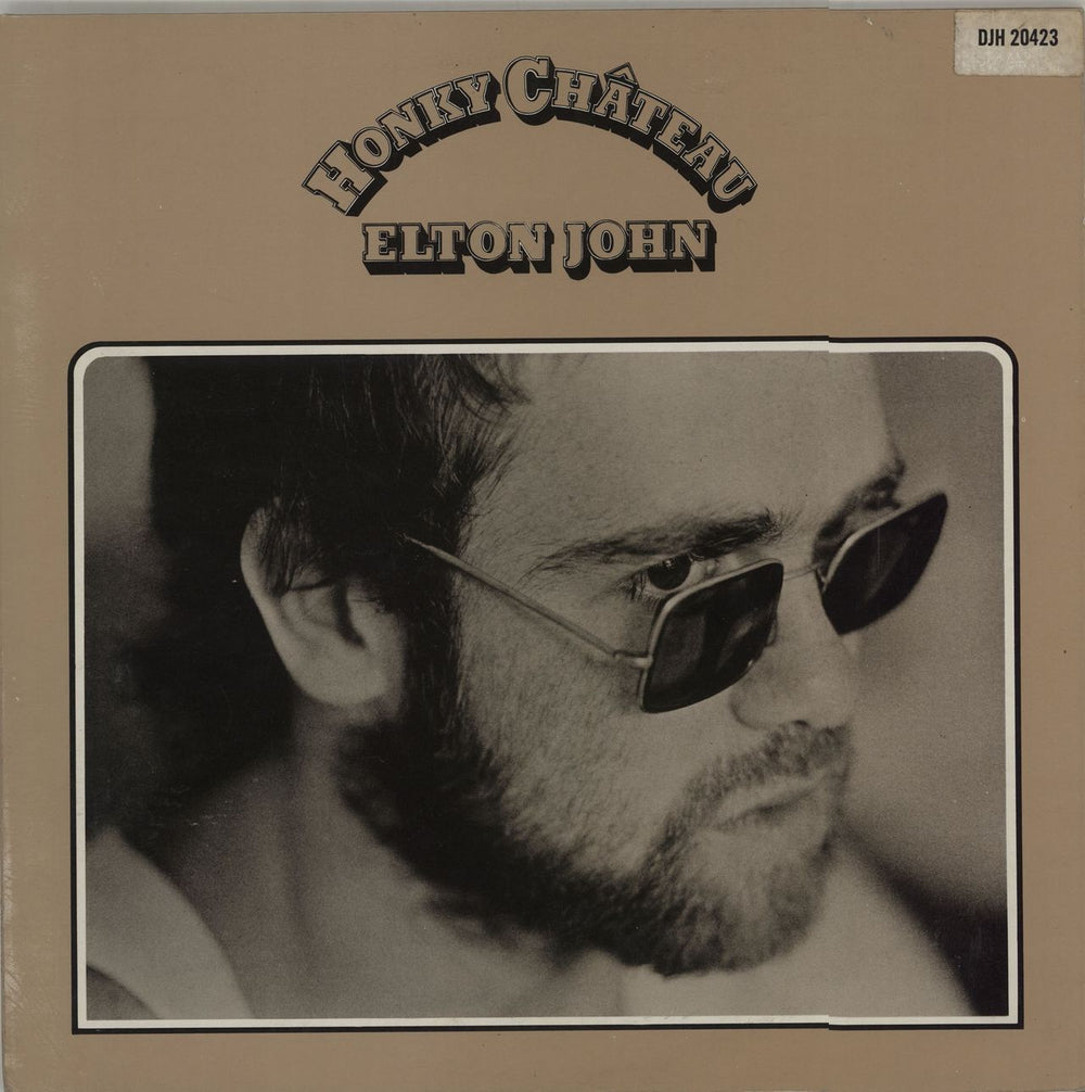 Elton John Honky Chateau - Second Issue UK vinyl LP album (LP record) DJH20423