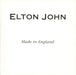 Elton John Made In England French Promo CD single (CD5 / 5") 3152