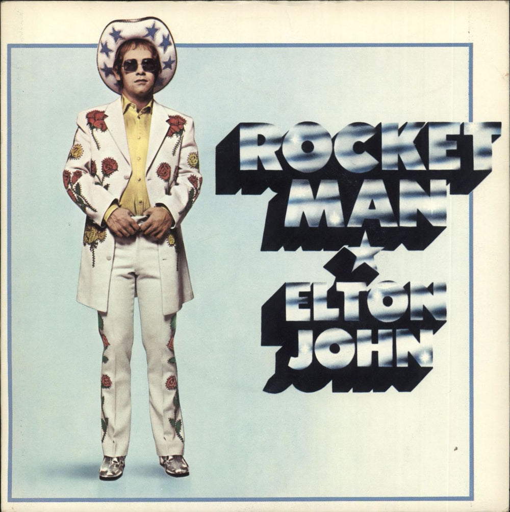 Elton John Rocket Man - Translucent + Sleeve UK 7" vinyl single (7 inch record / 45) DJX501