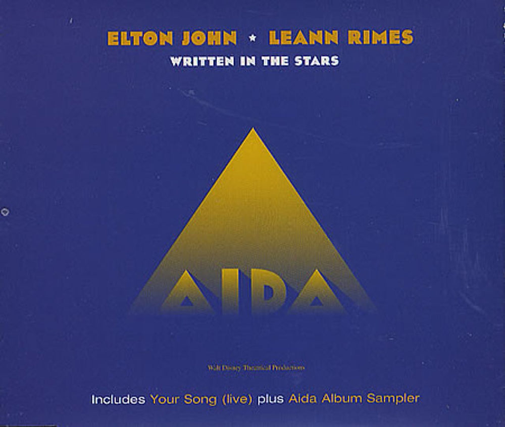 Elton John Written In The Stars - CDs 1 & 2 UK 2-CD single set (Double CD single) JOH2SWR131732