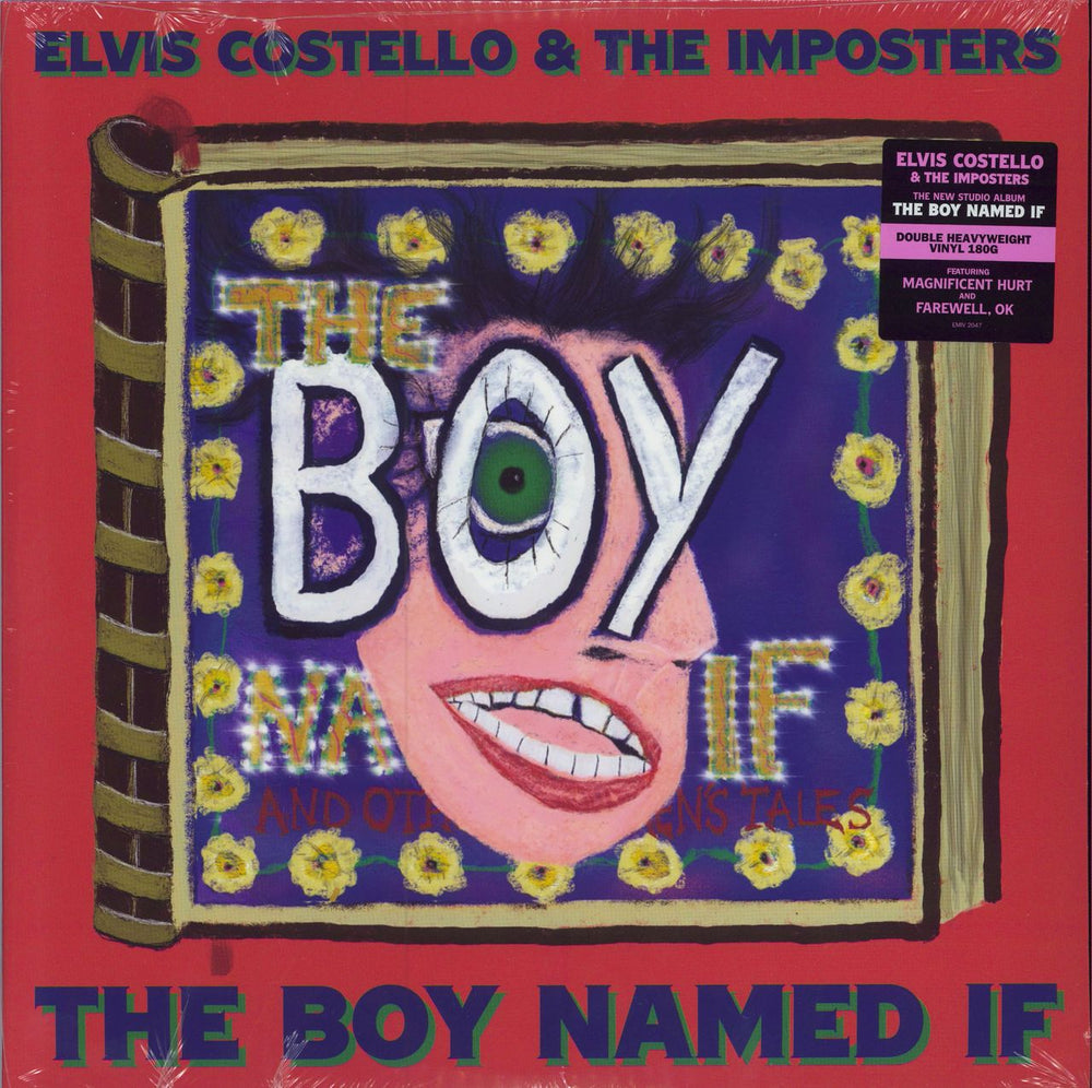 Elvis Costello The Boy Named If - 180gm Vinyl - Sealed UK 2-LP vinyl record set (Double LP Album) EMIV2047