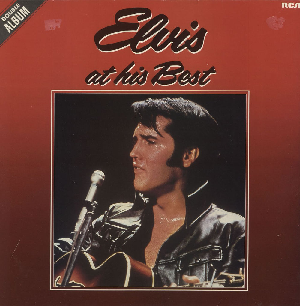 Elvis Presley Elvis At His Best UK 2-LP vinyl record set (Double LP Album) SDL004