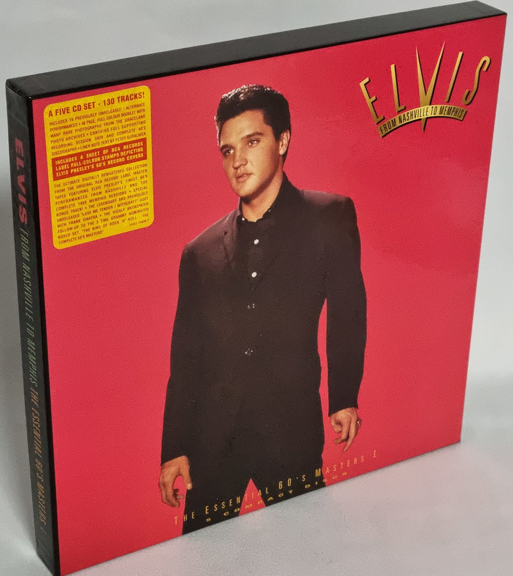 Elvis Presley From Nashville To Memphis - 5CD - EX UK CD Album Box Set 74321154302
