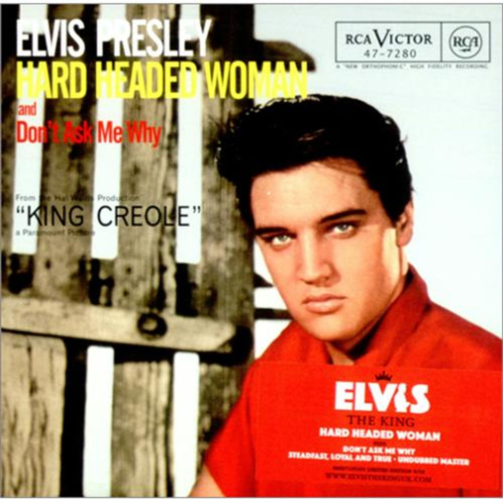 Elvis Presley Hard Headed Woman UK CD single (CD5 / 5") 88697125162