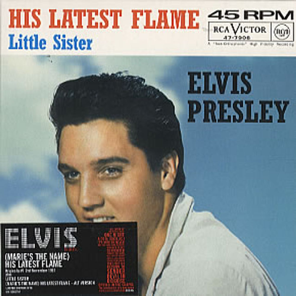 Elvis Presley [Marie's The Name] His Latest Flame - [Numbered] UK CD single (CD5 / 5") 82876666702