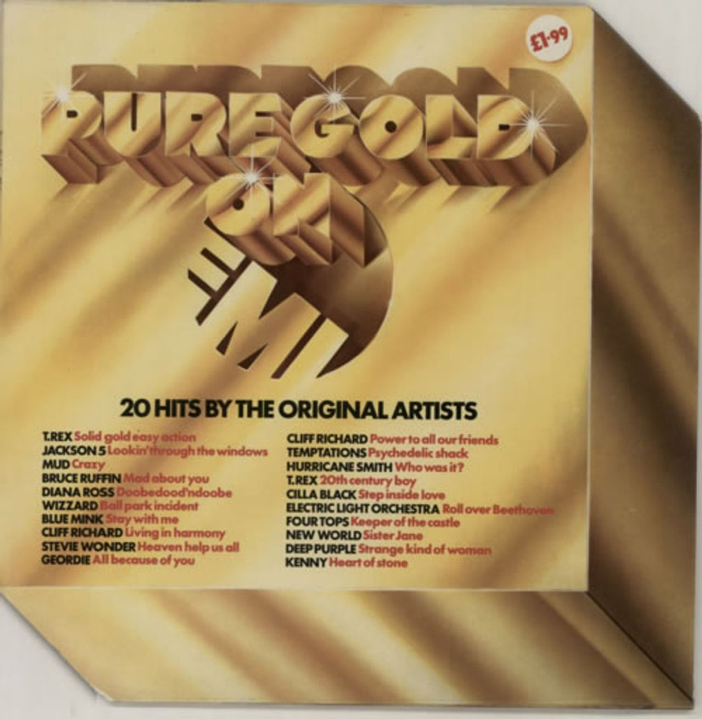 EMI Records Pure Gold On EMI UK vinyl LP album (LP record) EMK251