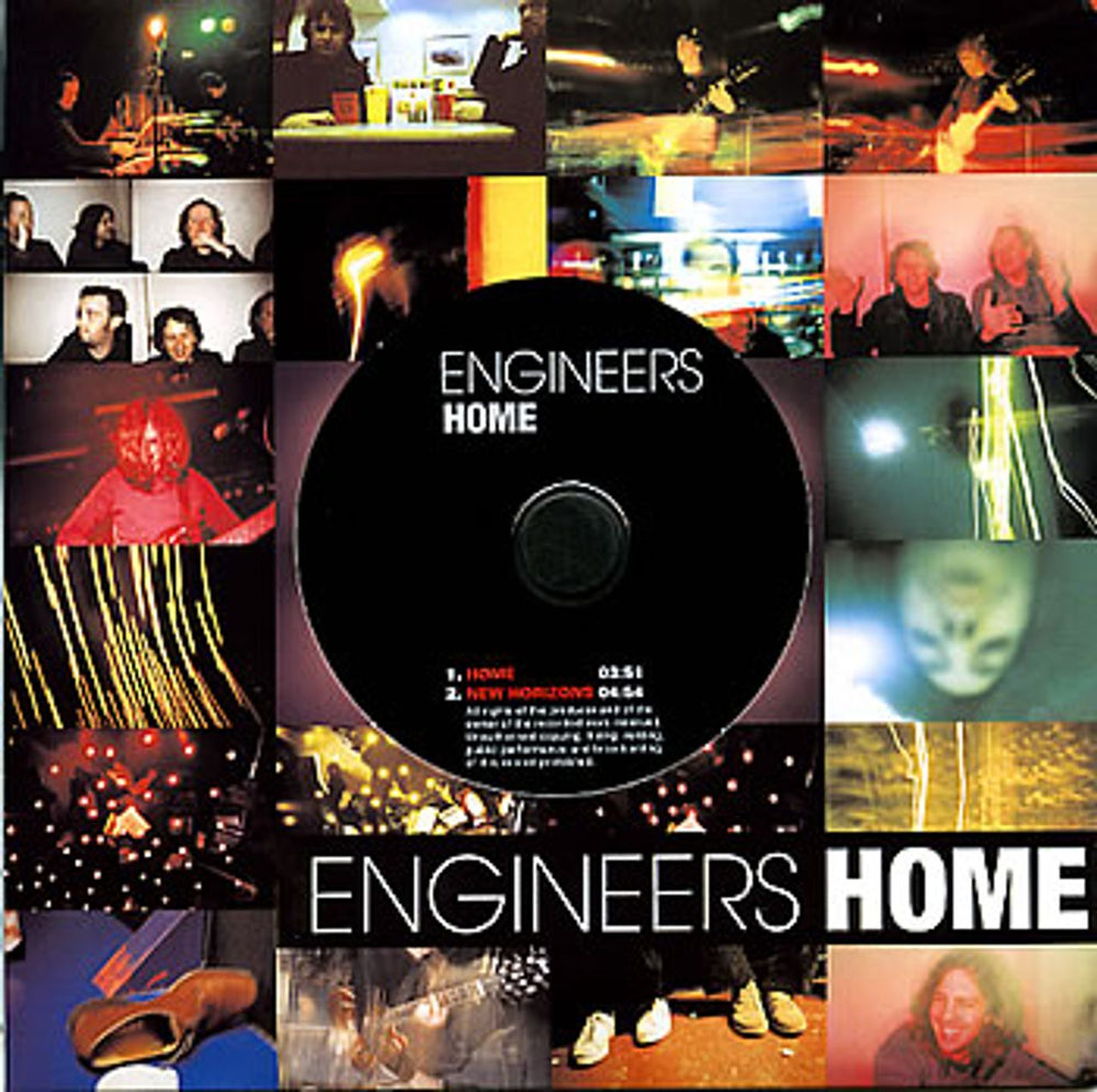 Engineers Home - Die Cut Sleeve UK CD single (CD5 / 5") ECSCD150