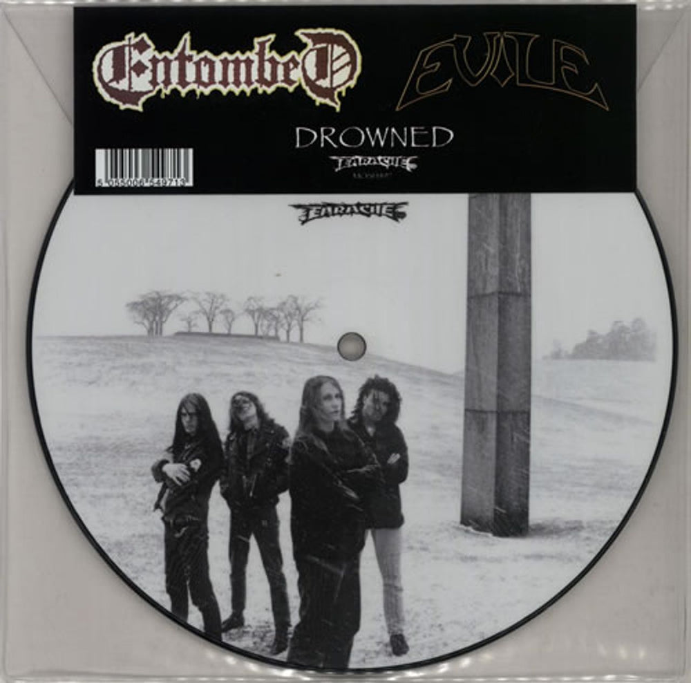 Entombed Drowned - Record Store Day UK 7" vinyl picture disc (7 inch picture disc single) MOSH497