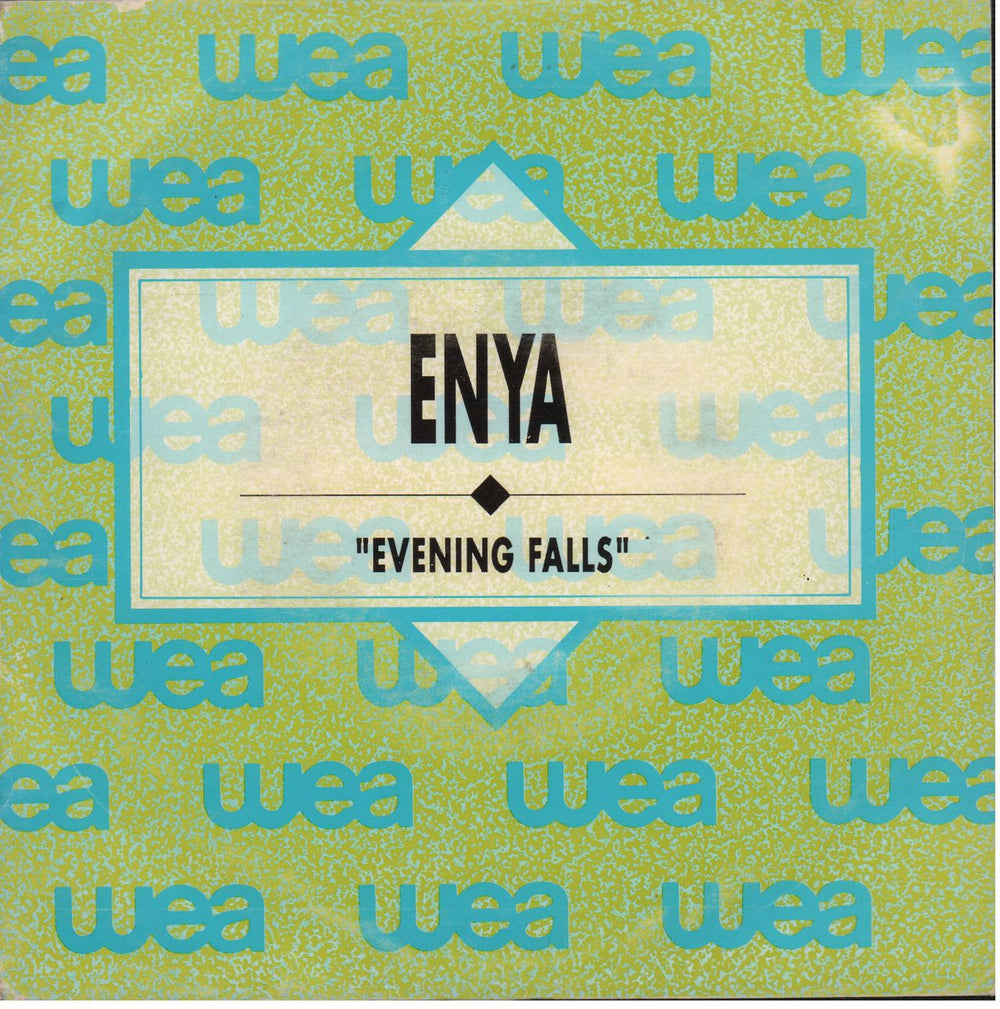 Enya Evening Falls - WEA Sleeve Spanish Promo 7" vinyl single (7 inch record / 45) 1.029