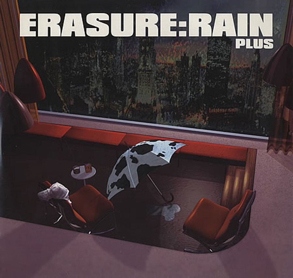 Erasure Rain Plus UK 12" vinyl single (12 inch record / Maxi-single) LPMUTE208