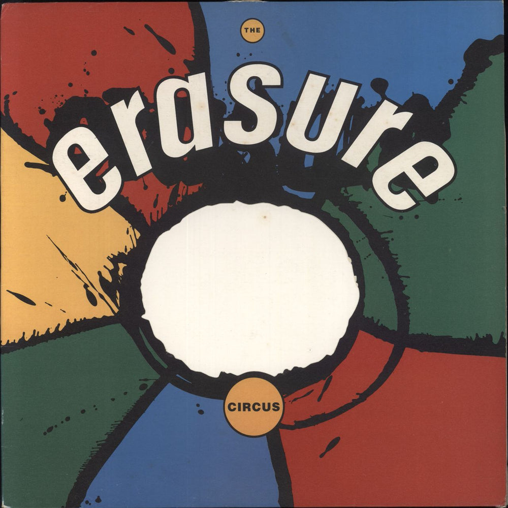 Erasure The Circus - EX UK vinyl LP album (LP record) STUMM35