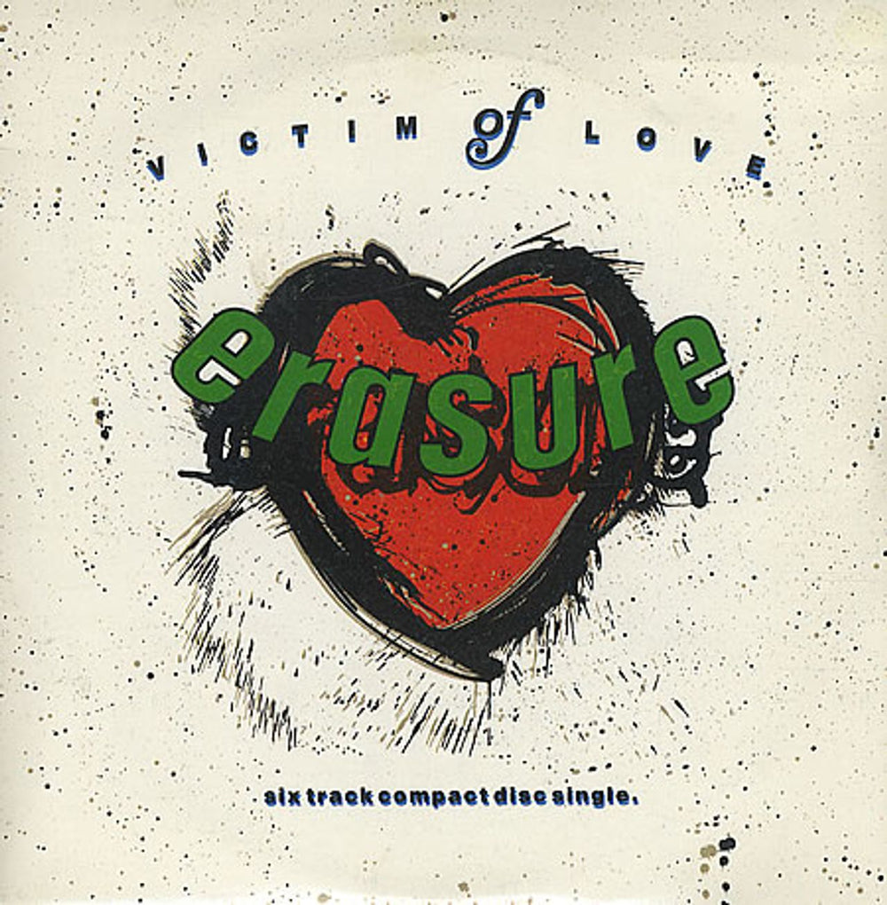 Erasure Victim Of Love UK CD single (CD5 / 5") CDMUTE61