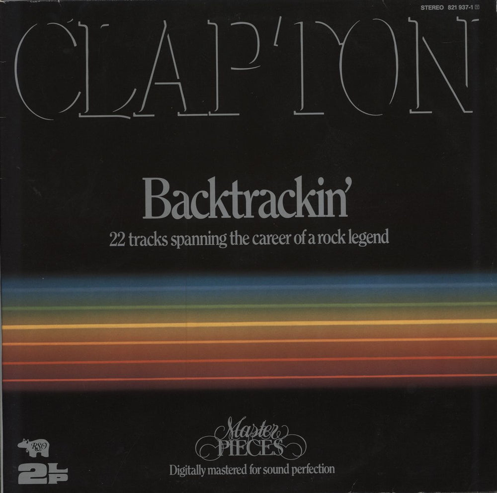 Eric Clapton Backtrackin' German 2-LP vinyl record set (Double LP Album) 821937-1