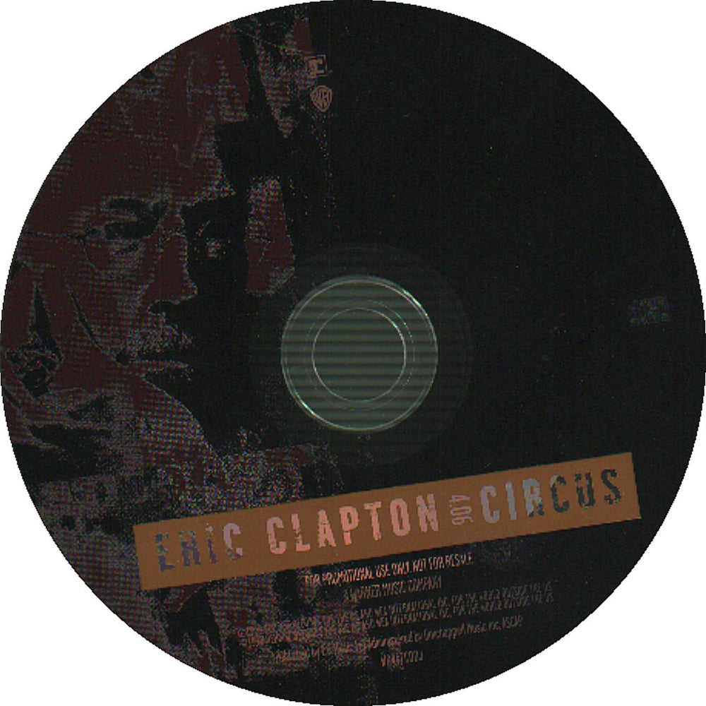 Eric Clapton Circus UK Promo CD single (CD5 / 5") CLPC5CI116001