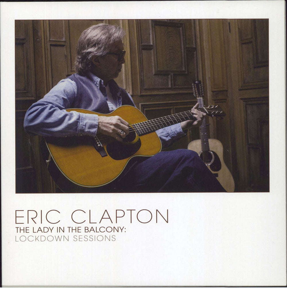 Eric Clapton The Lady In The Balcony: Lockdown Sessions - Yellow Vinyl UK 2-LP vinyl record set (Double LP Album) 0602438372102