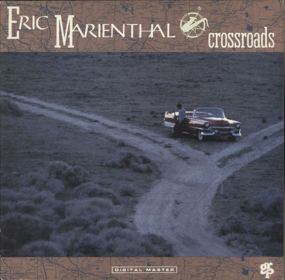 Eric Marienthal Crossroads Swiss vinyl LP album (LP record) GRP-9610-1