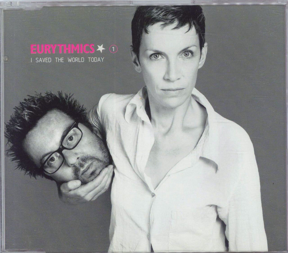 Eurythmics I Saved The World Today UK CD single (CD5 / 5") 695632