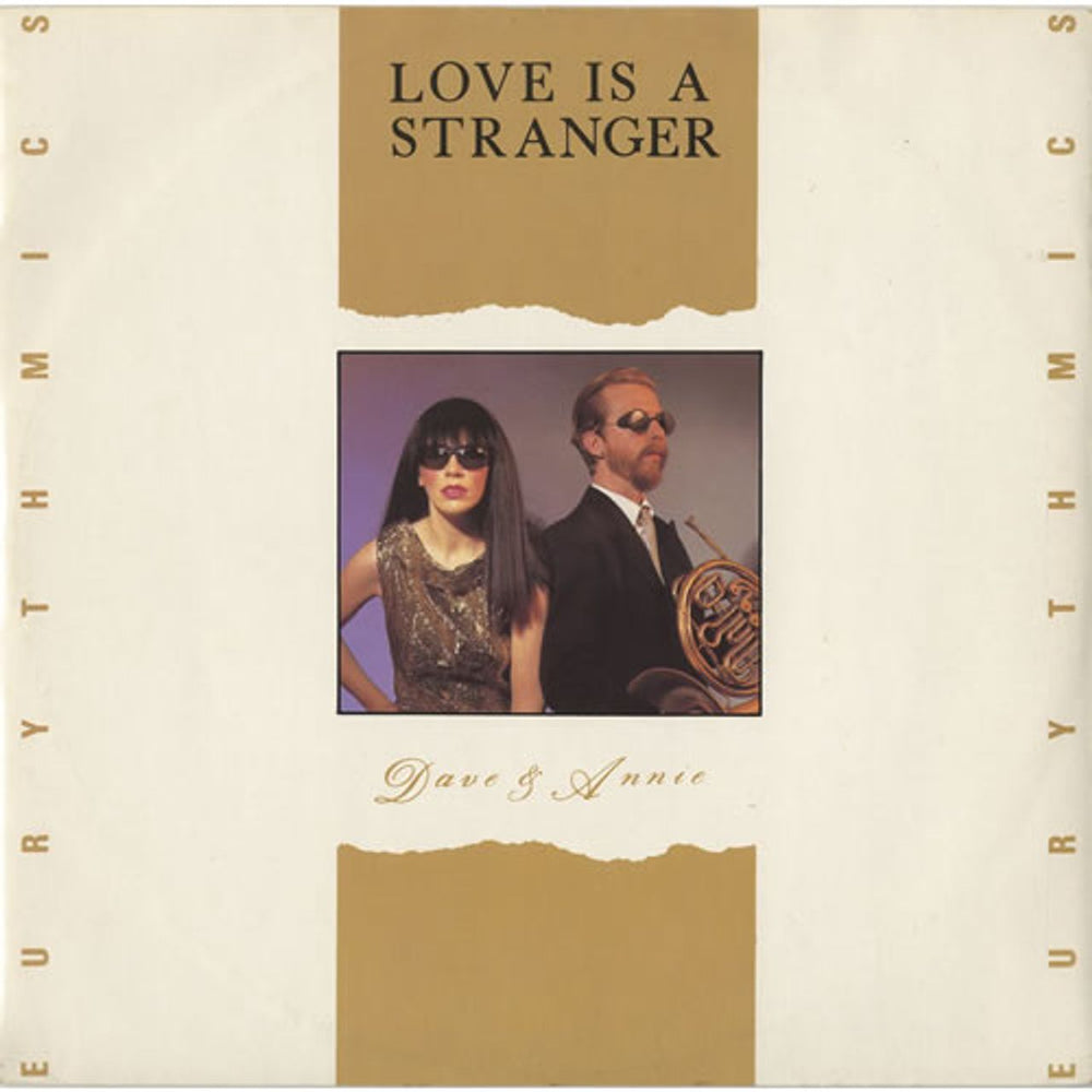 Eurythmics Love Is A Stranger UK 12" vinyl single (12 inch record / Maxi-single) DAT1