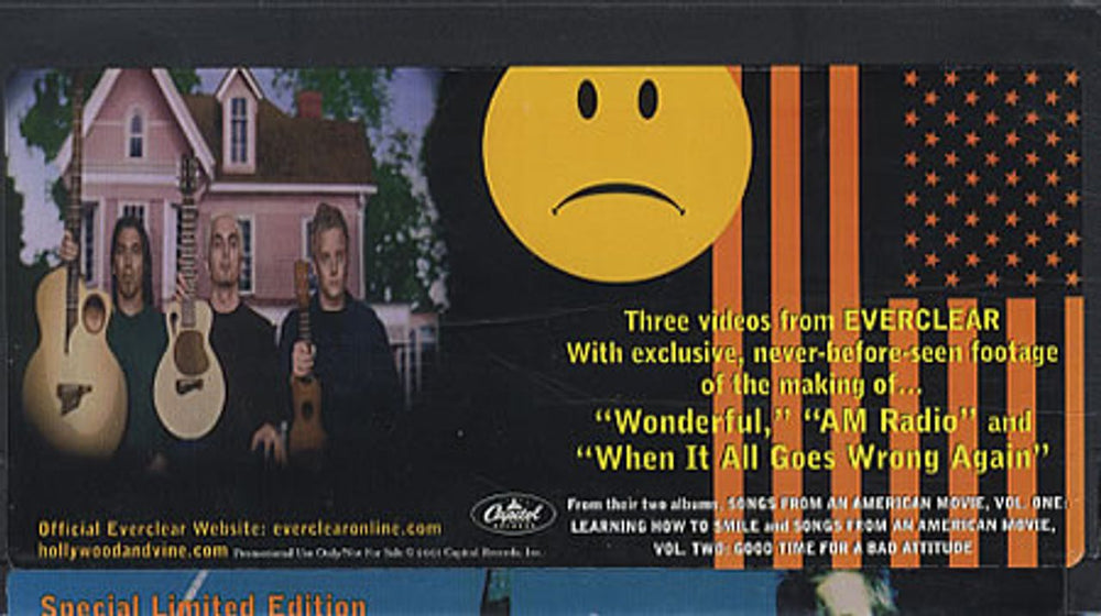 Everclear Everclear US Promo video (VHS or PAL or NTSC) VPRO-15903-3