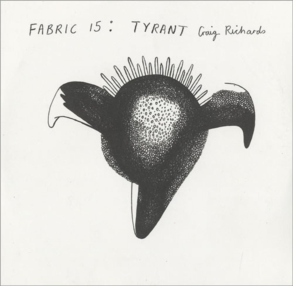 Fabric 15: Tyrant - Craig Richards UK Promo 2 CD album set (Double CD) FABRIC291P/2P