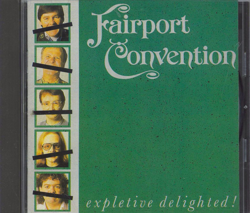 Fairport Convention Expletive Delighted! UK CD album (CDLP) WRCD009