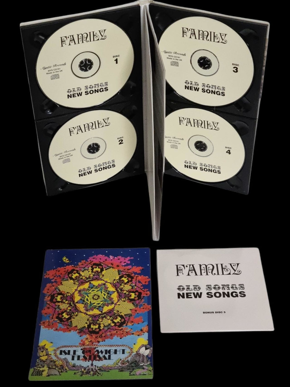 Family Old Songs New Songs + IOW Programme US 5-CD set — RareVinyl.com