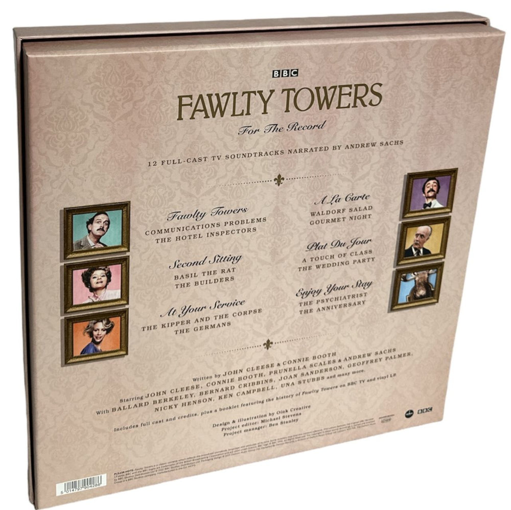 Fawlty Towers For The Record - 6-LP Deluxe Boxset UK Vinyl Box Set 5014797904286