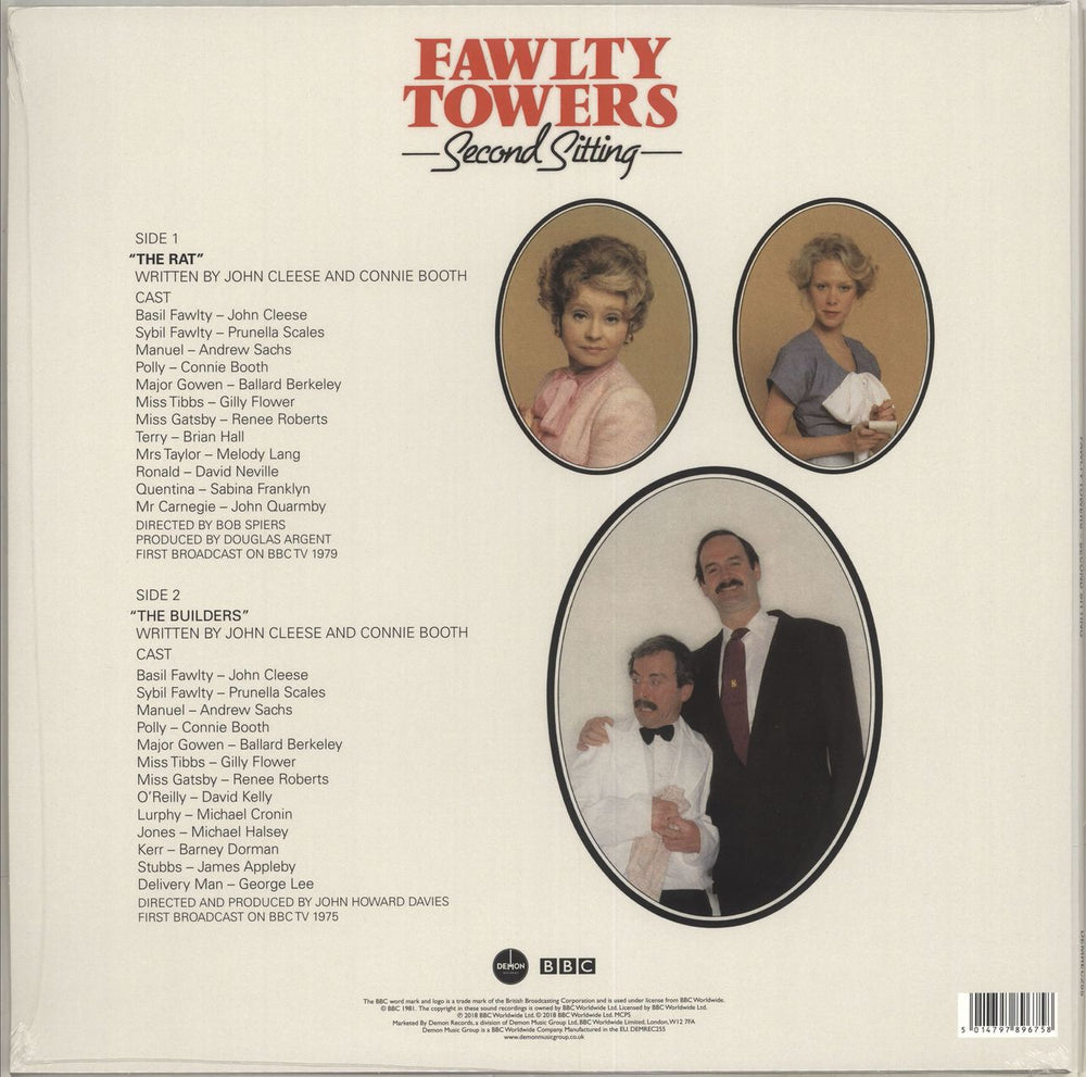 Fawlty Towers Second Sitting - RSD18 - Sealed UK picture disc LP (vinyl picture disc album) FTYPDSE715906