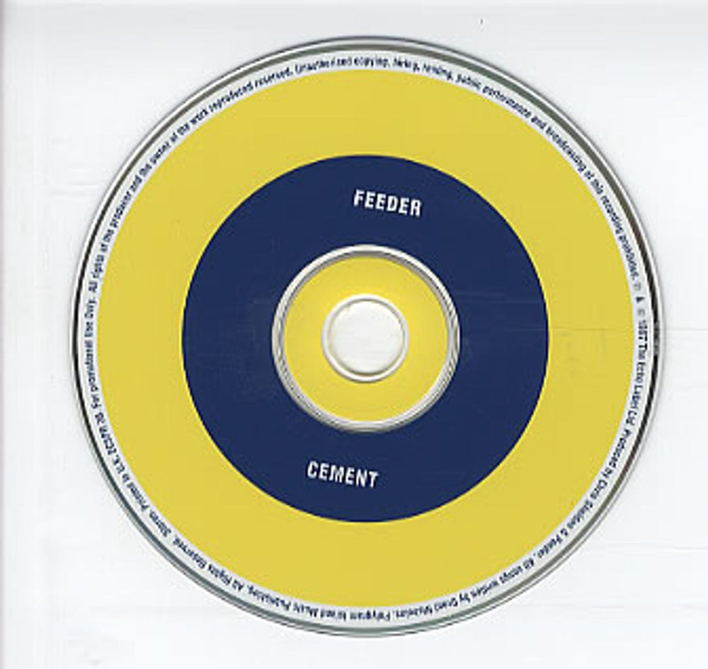 Feeder Cement UK Promo CD single (CD5 / 5") ECSPR36