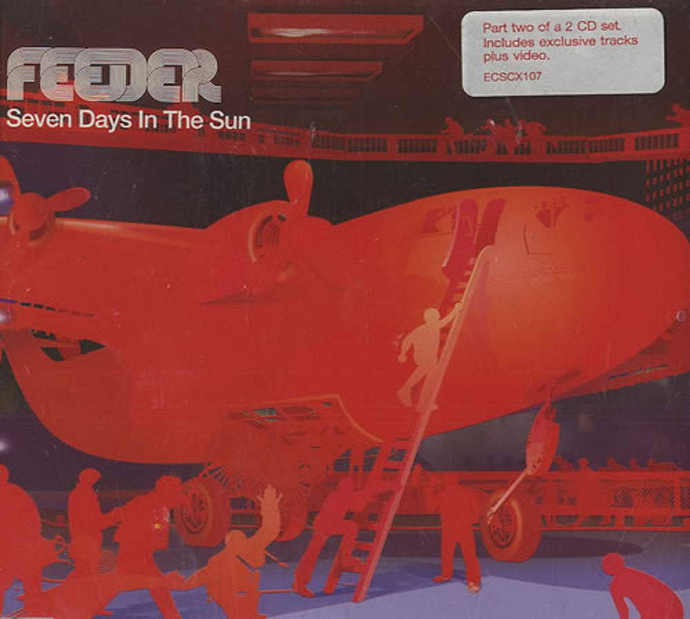 Feeder Seven Days In The Sun UK CD single (CD5 / 5") ECSCX107