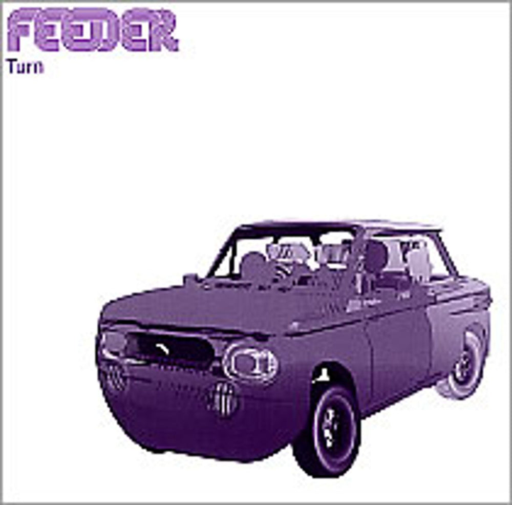 Feeder Turn UK Promo CD single (CD5 / 5") RADCD116