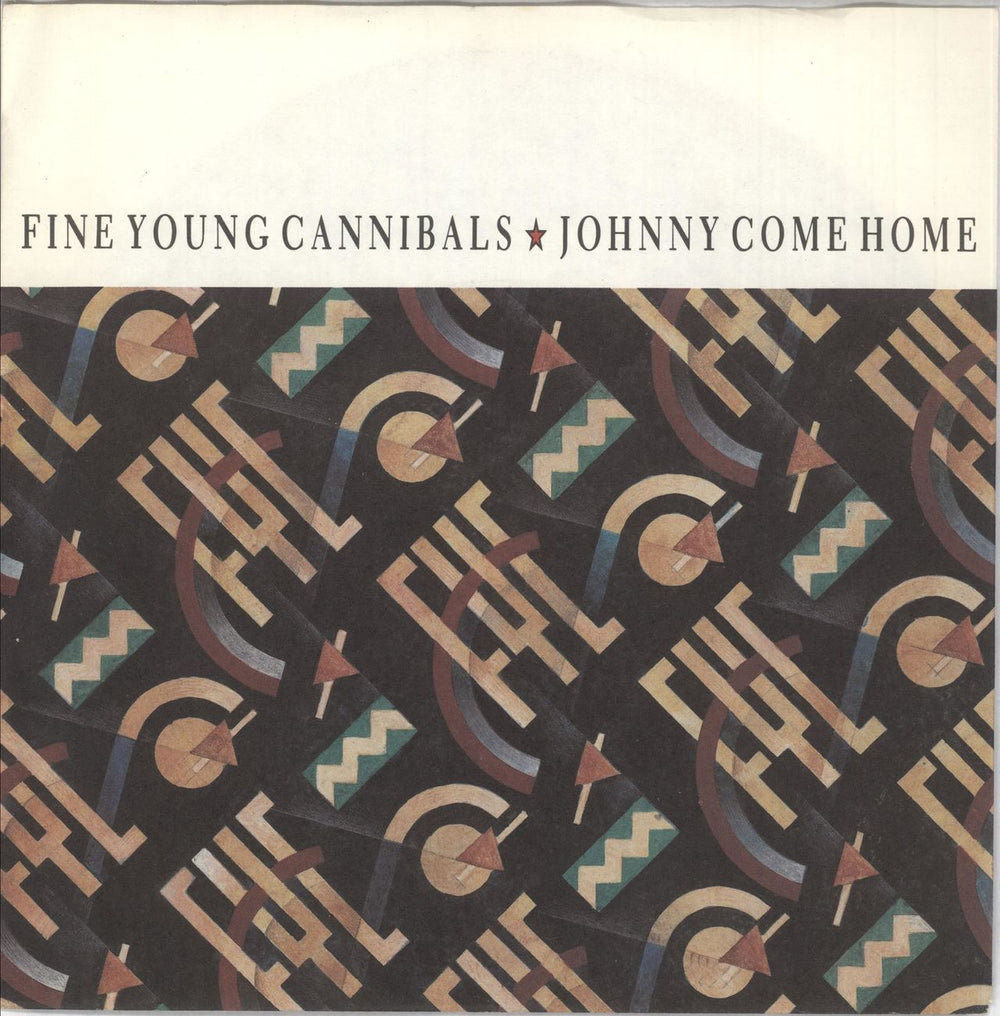 Fine Young Cannibals Johnny Come Home German 7" vinyl single (7 inch record / 45) 882062-7