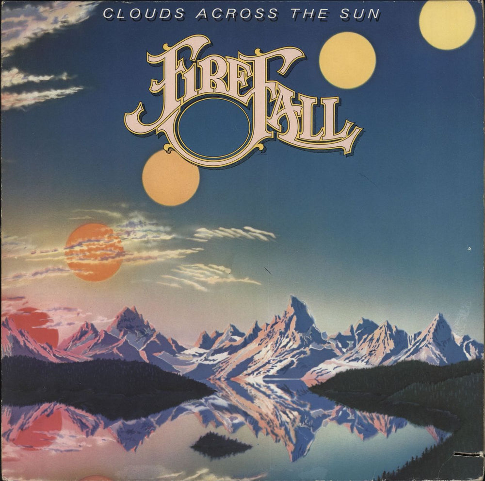 Firefall Clouds Across The Sun German vinyl LP album (LP record) ATL50767