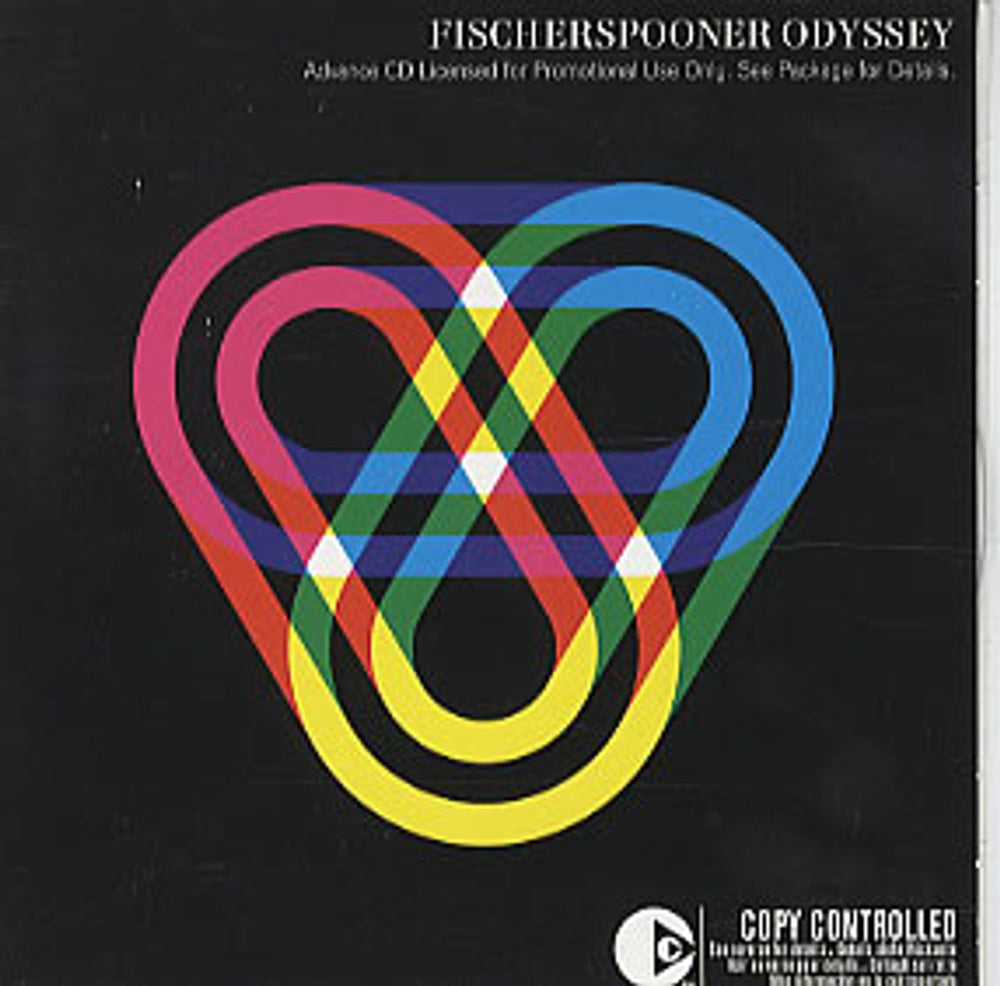 Fischerspooner Odyssey US Promo CD album (CDLP) DPRO-19051-2