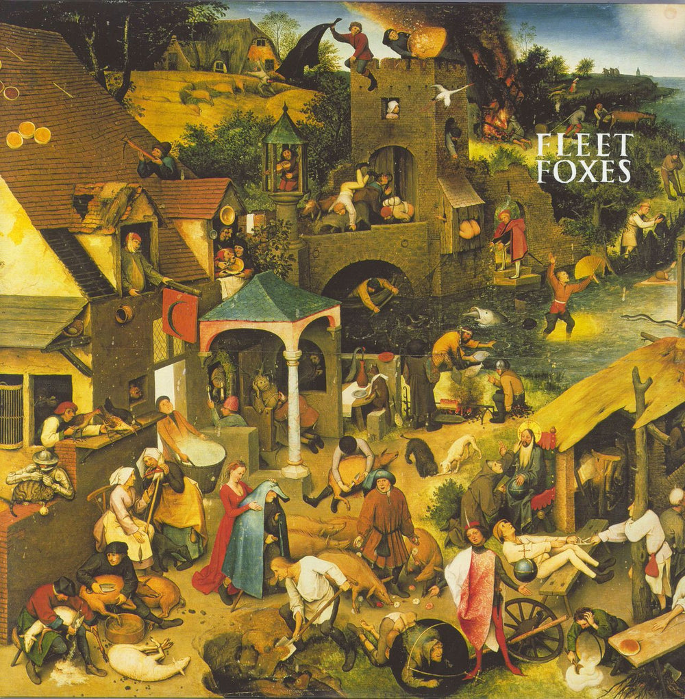 Fleet Foxes Fleet Foxes - Green Vinyl US 2-LP vinyl record set (Double LP Album) 560440-1