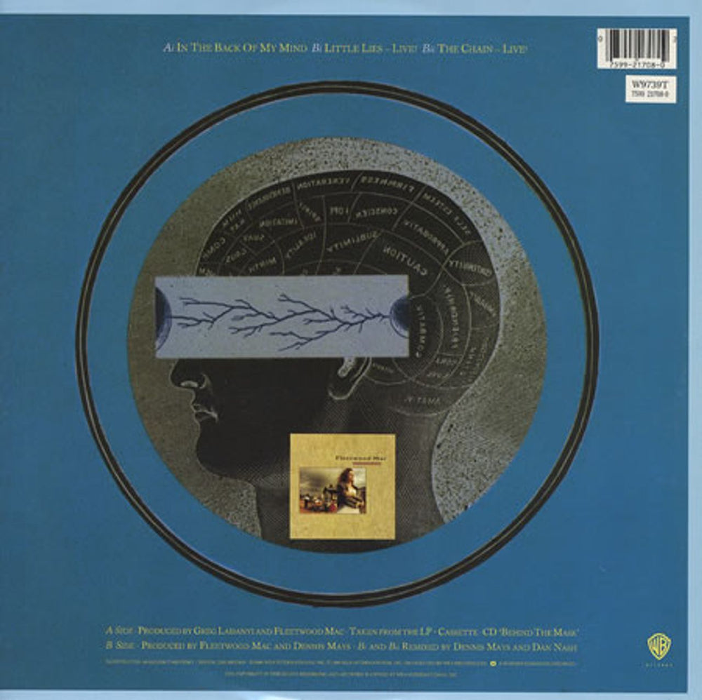 Fleetwood Mac In The Back Of My Mind UK 12" vinyl single (12 inch record / Maxi-single) MAC12IN82611