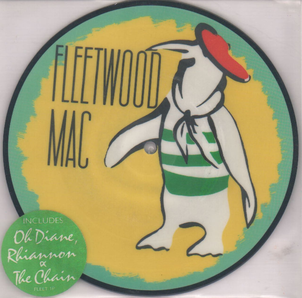 Fleetwood Mac Oh Diane - Stickered UK 7" vinyl picture disc (7 inch picture disc single) FLEET1P