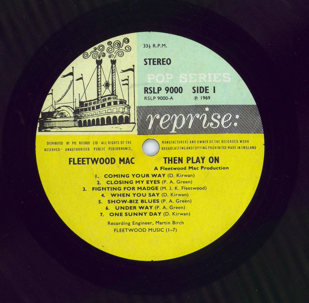 Fleetwood Mac Then Play On - 1st - EX UK Vinyl LP — RareVinyl.com