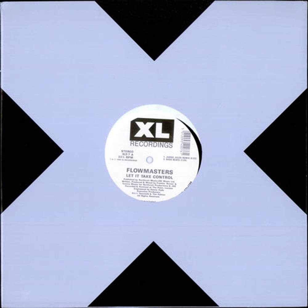 Flowmasters Let It Take Control UK 12" vinyl single (12 inch record / Maxi-single) XLT7