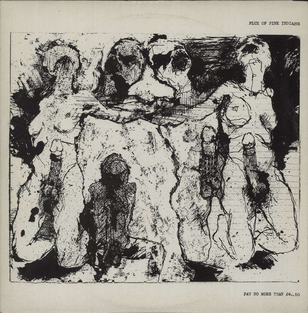 Flux Of Pink Indians The Fucking Cunts Treat Us Like Pricks UK 2-LP vinyl record set (Double LP Album) SDL13