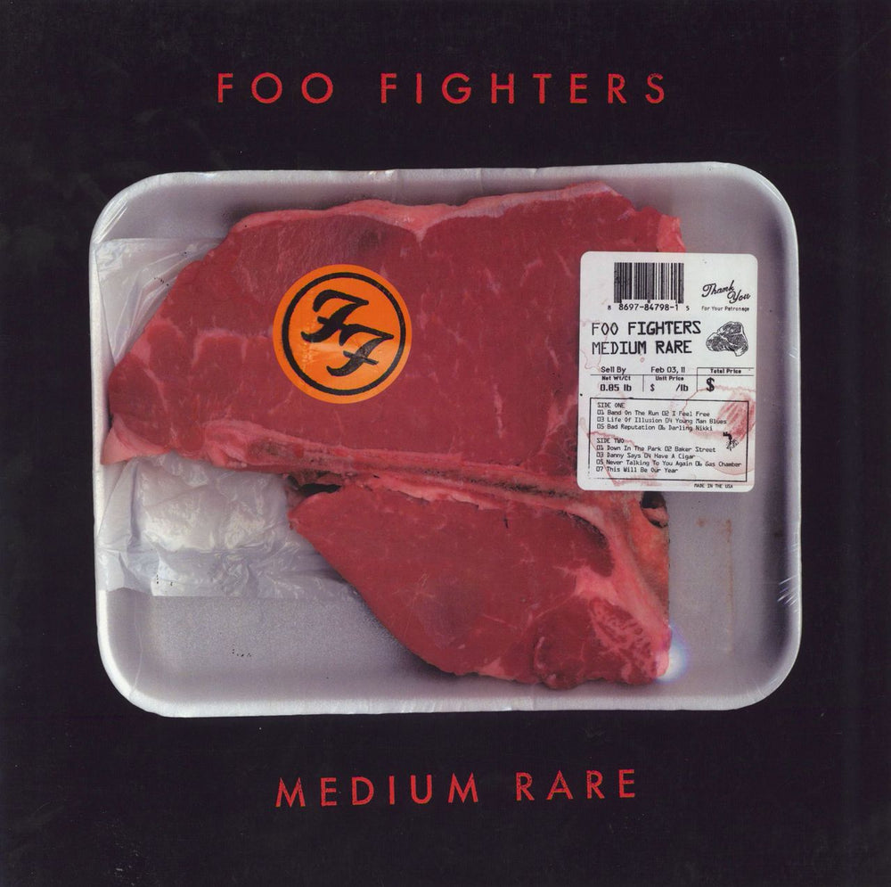 Foo Fighters Medium Rare US vinyl LP album (LP record) 88697-84798-1