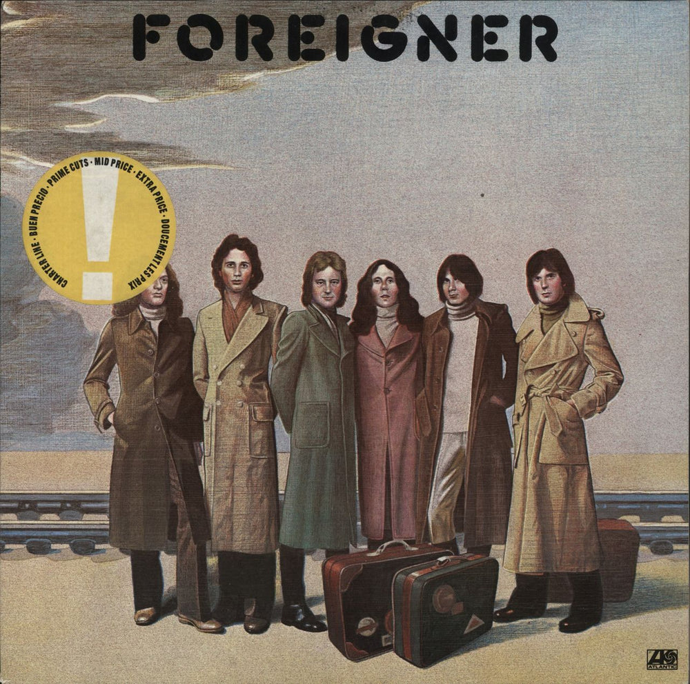 Foreigner Foreigner German vinyl LP album (LP record) ATL50356