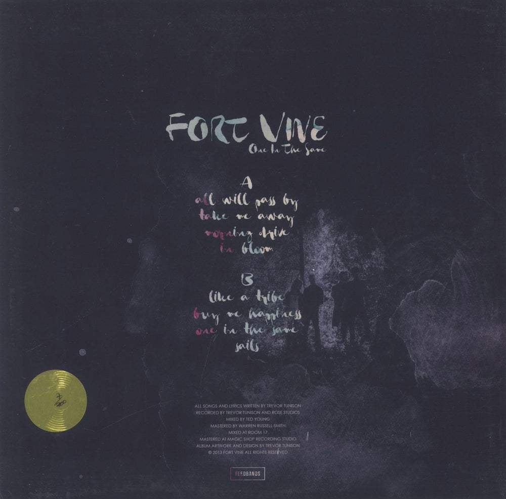 Fort Vine One In The Same - Confetti Vinyl + Press Release US vinyl LP album (LP record)
