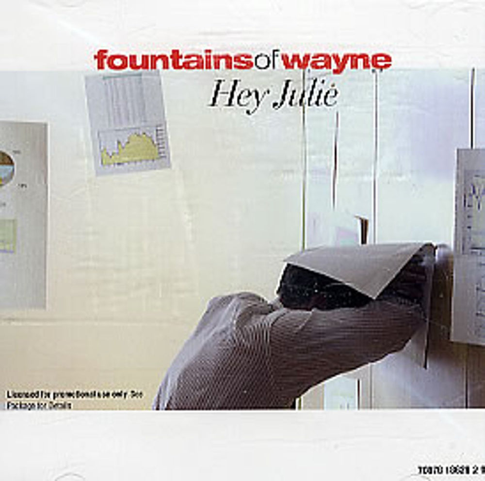 Fountains Of Wayne Hey Julie US Promo CD single (CD5 / 5") 186282