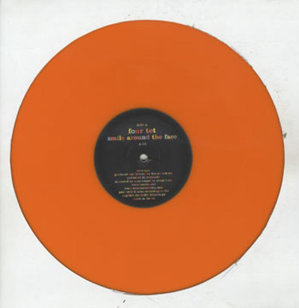 Four Tet Smile Around The Face UK 12" vinyl single (12 inch record / Maxi-single) RUG200T