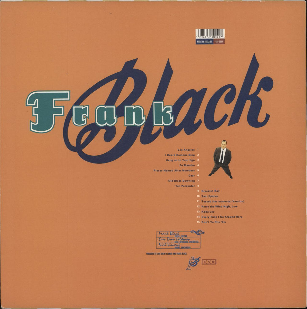 Frank Black Frank Black UK vinyl LP album (LP record) 5014436300417